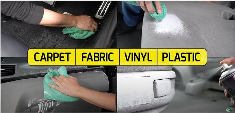 TurtleWax Fresh Clean-Up Foam Cleaner for Car Carpet, Fabric & Vinyl, 22oz Aerosol Spray - Image 2